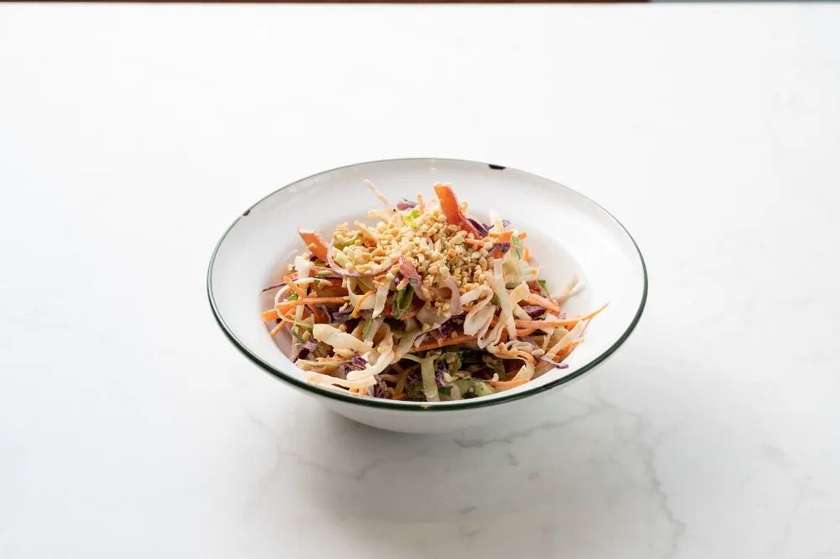 Spicy kimchi salad