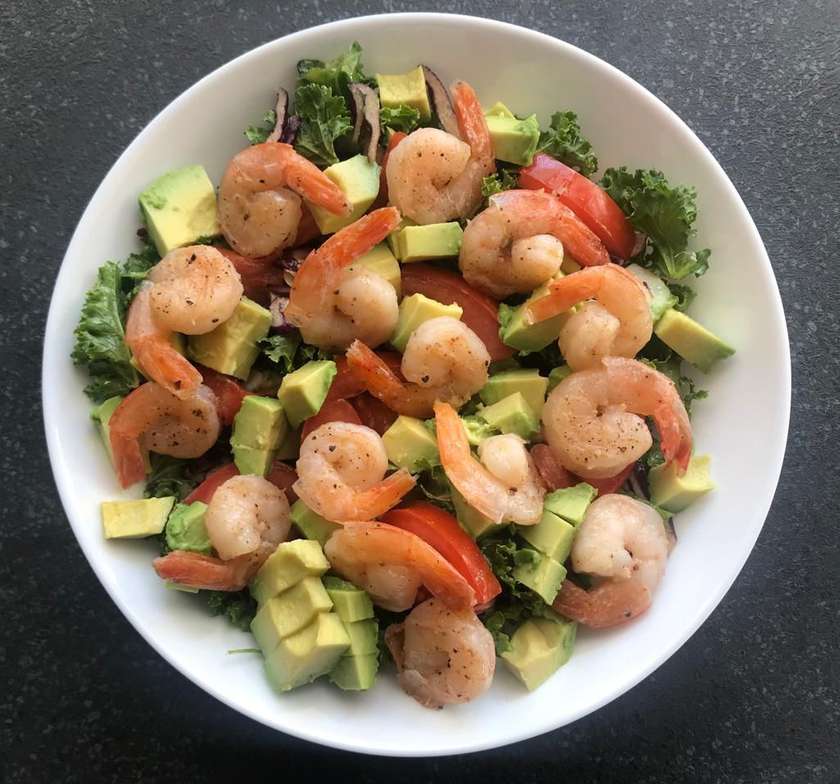 Shrimp salad