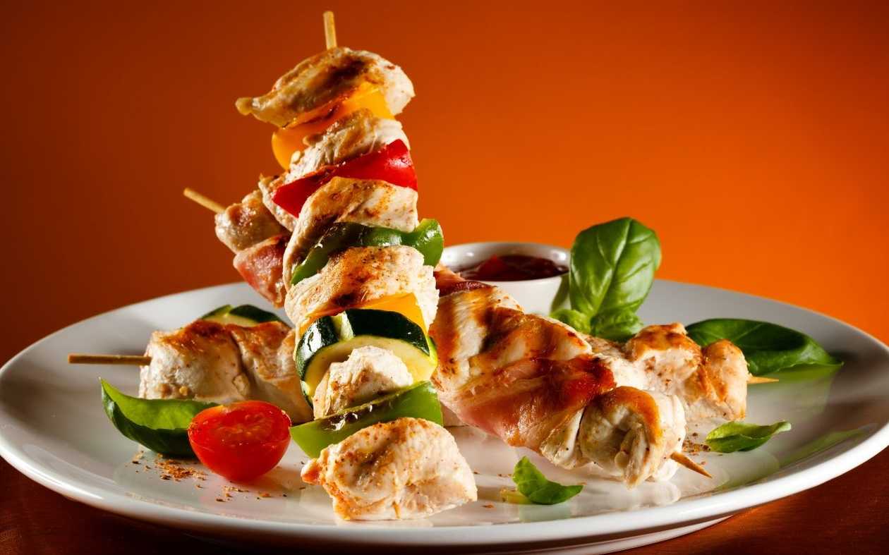 chicken skewers