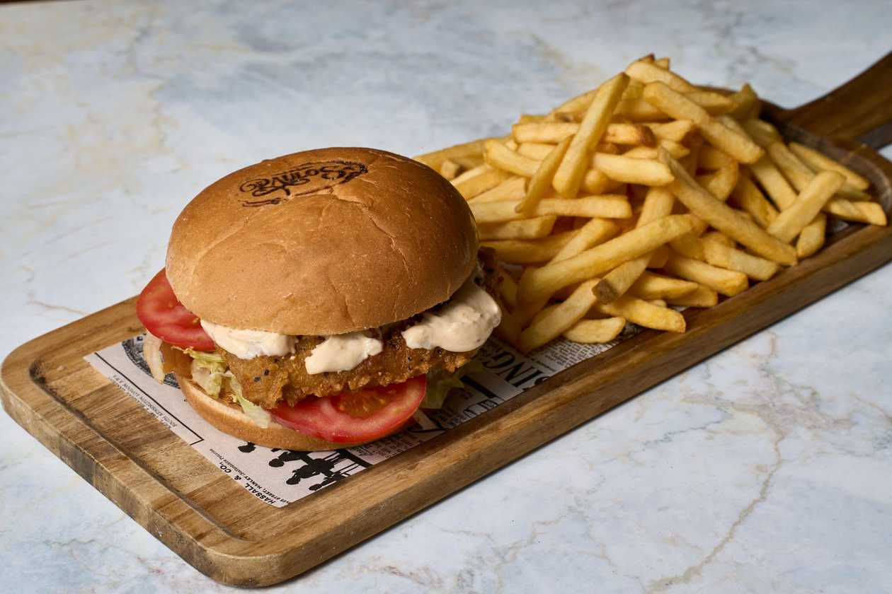 Texas Style Chicken Burger