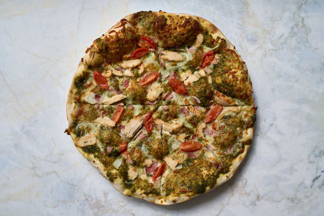 Chicken Pesto Special Pizza