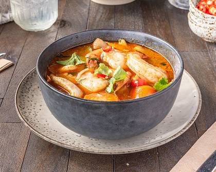 Tom yum with chicken