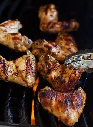 grilled chicken wings