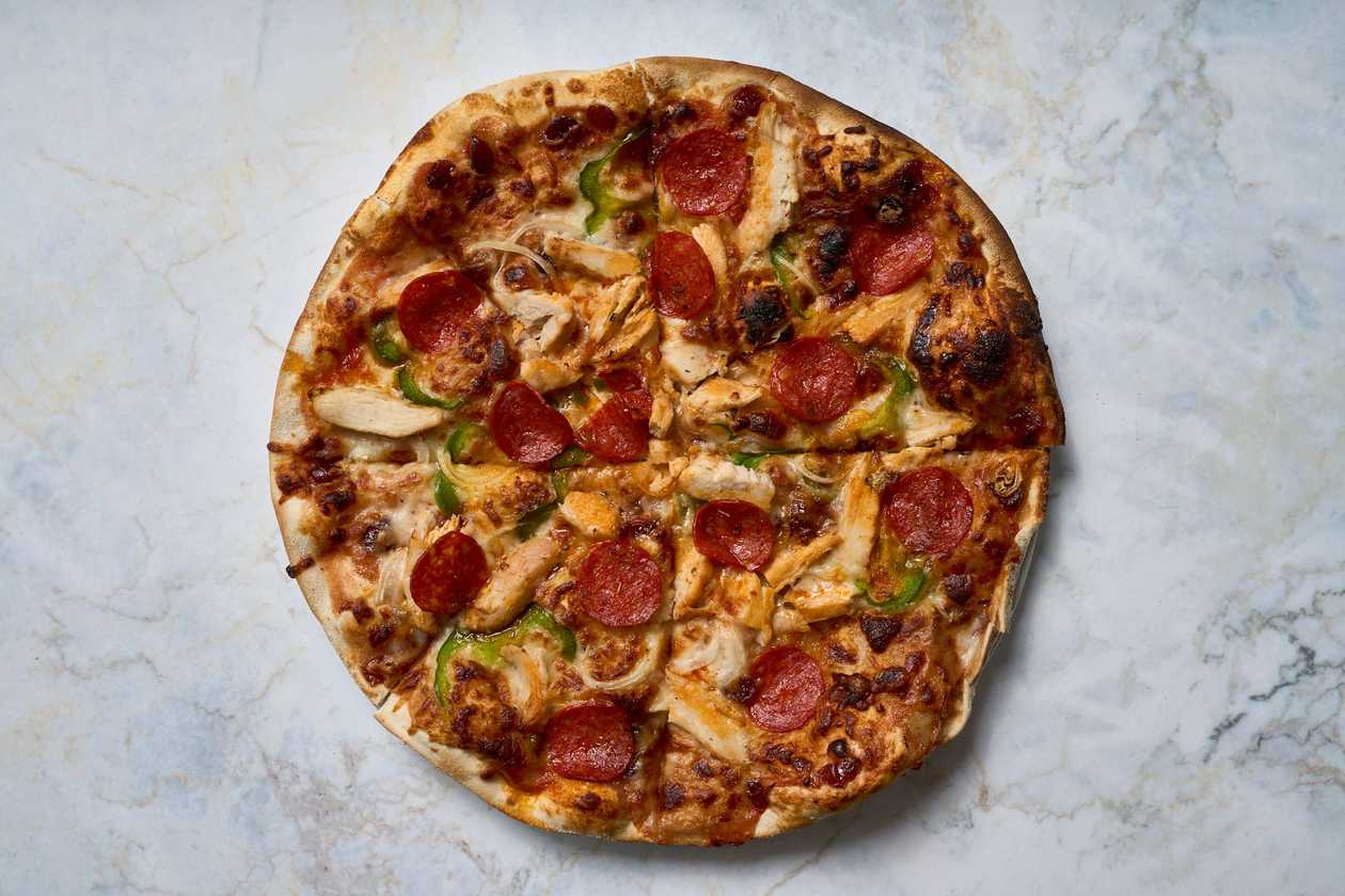 Cranberry Chicken Pizza