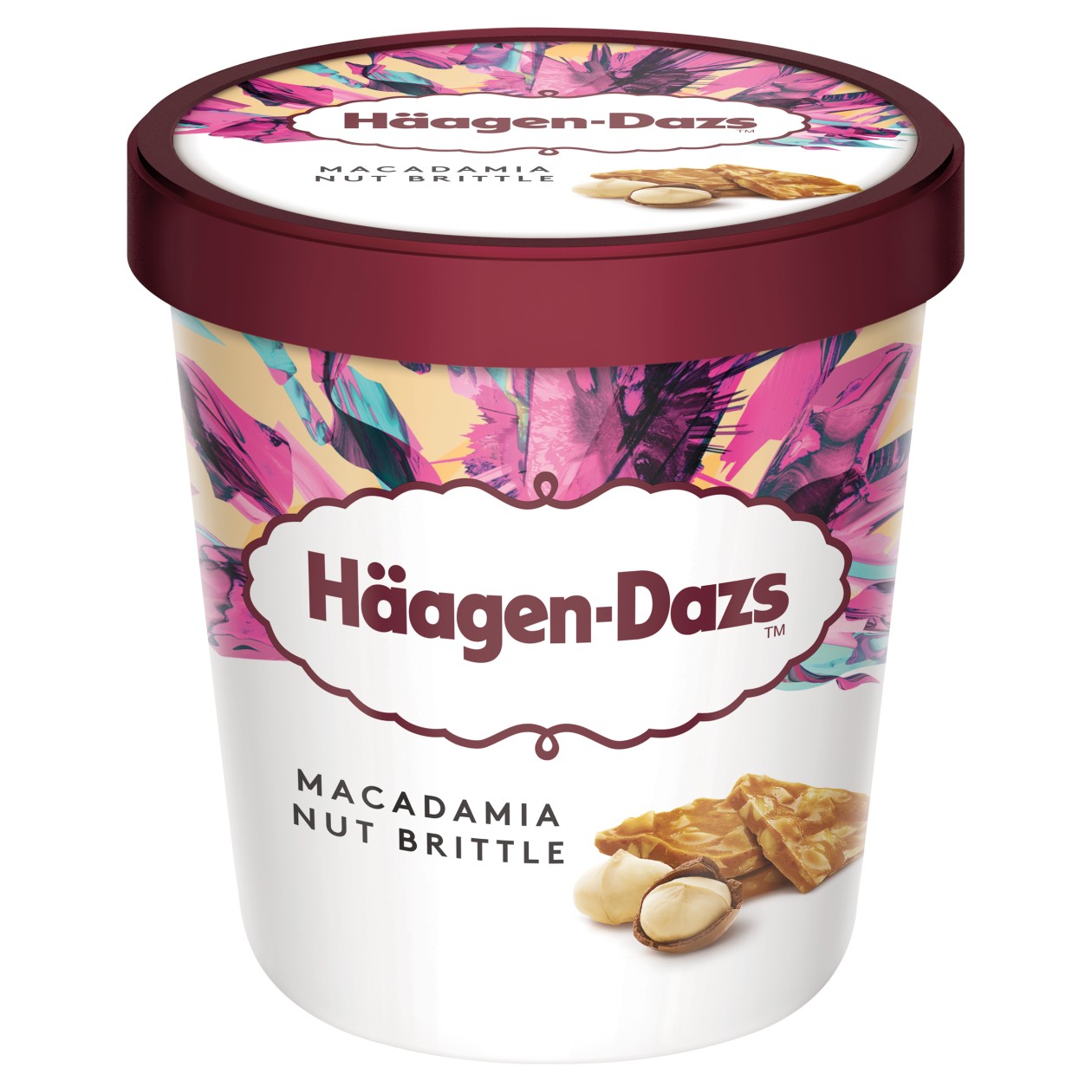 Häagen-Dazs Vanilla Ice Cream With Caramelized Macadamia Nuts 460Ml