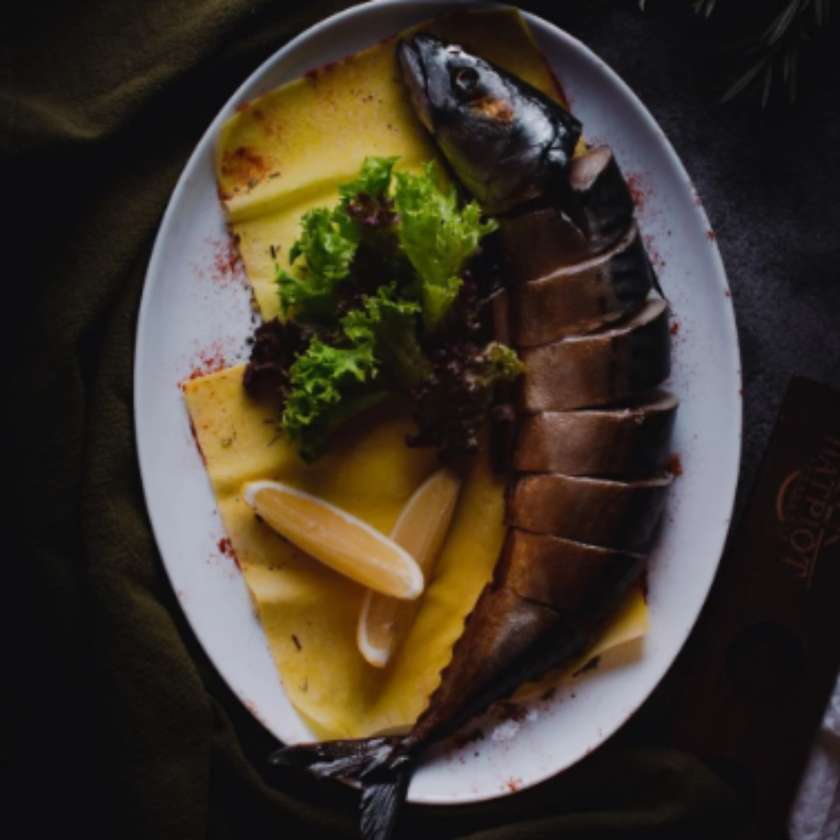 Скумбрія на грилі