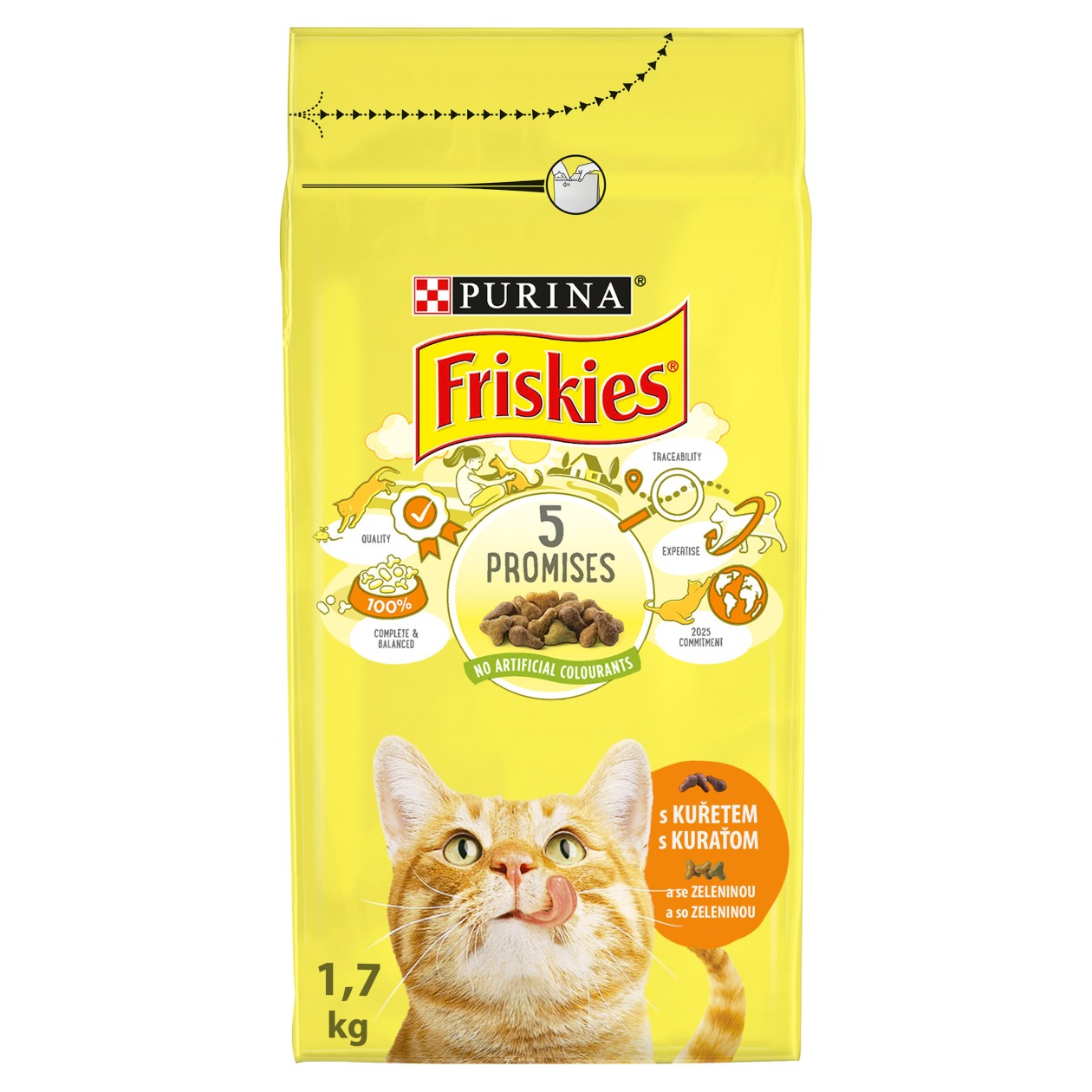 Friskies gk Kur+Zel 1.7Kg
