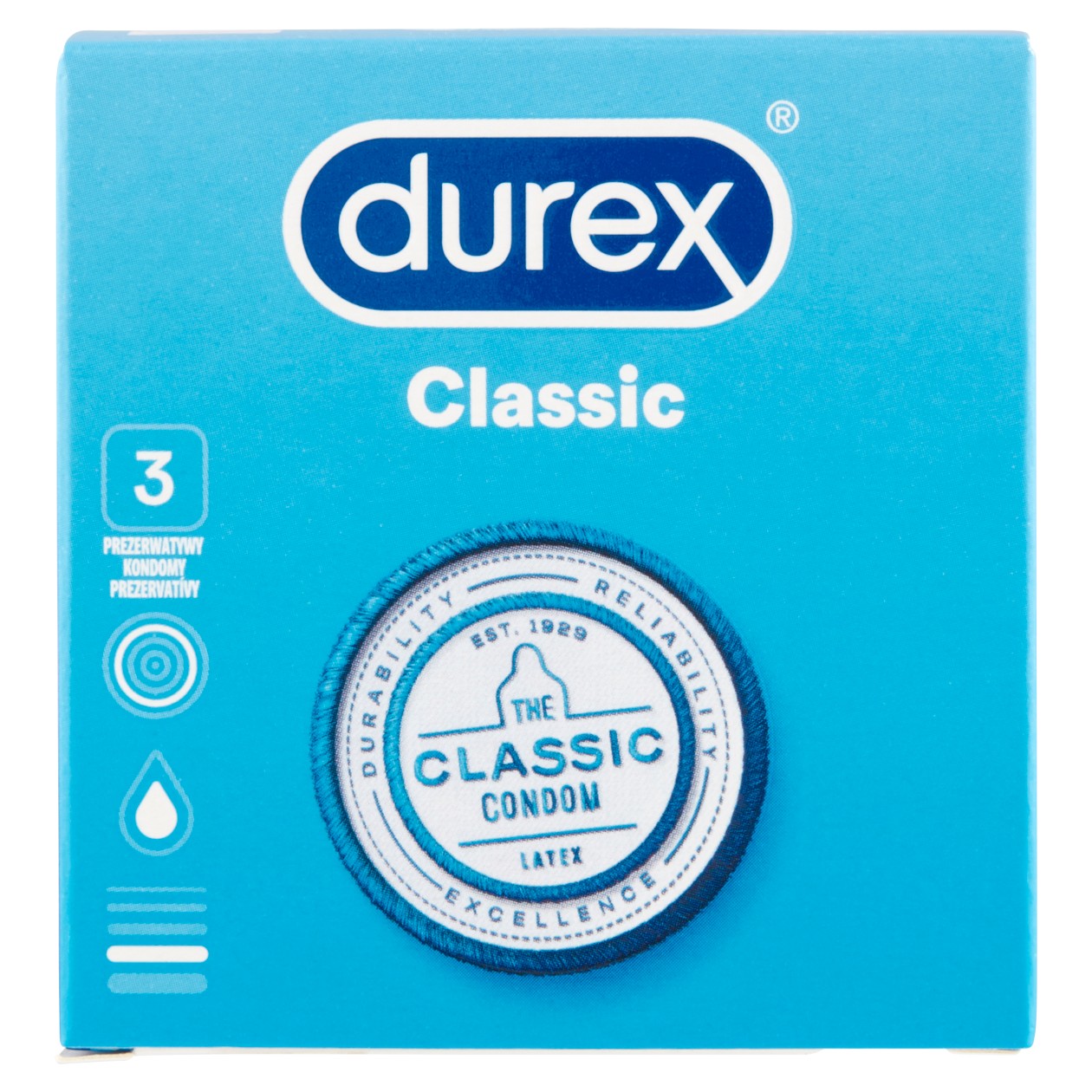 Durex Kondomy Classic 3Ks