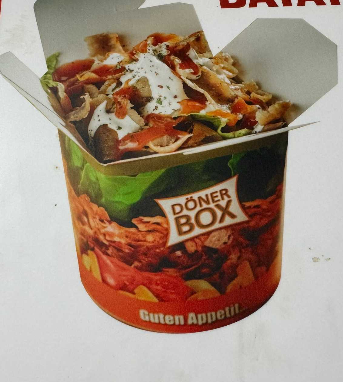 XL Doner Box