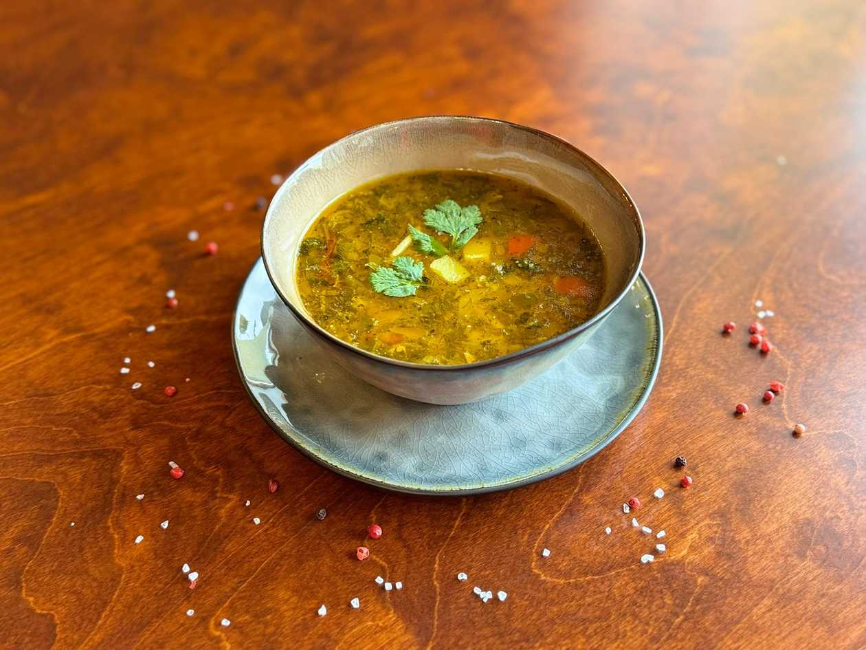 Turkish chicken soup