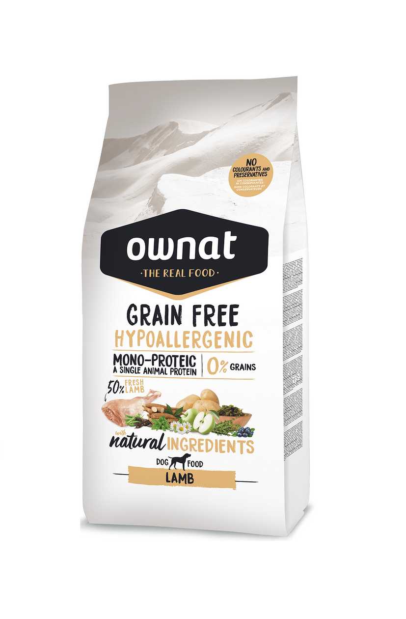 Ownat Hypo Grain Free Lamb 3000g
