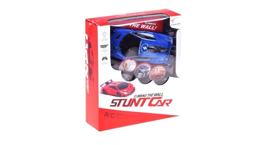 Stunt Car Wall na daljinsko upravljanje - plava boja
