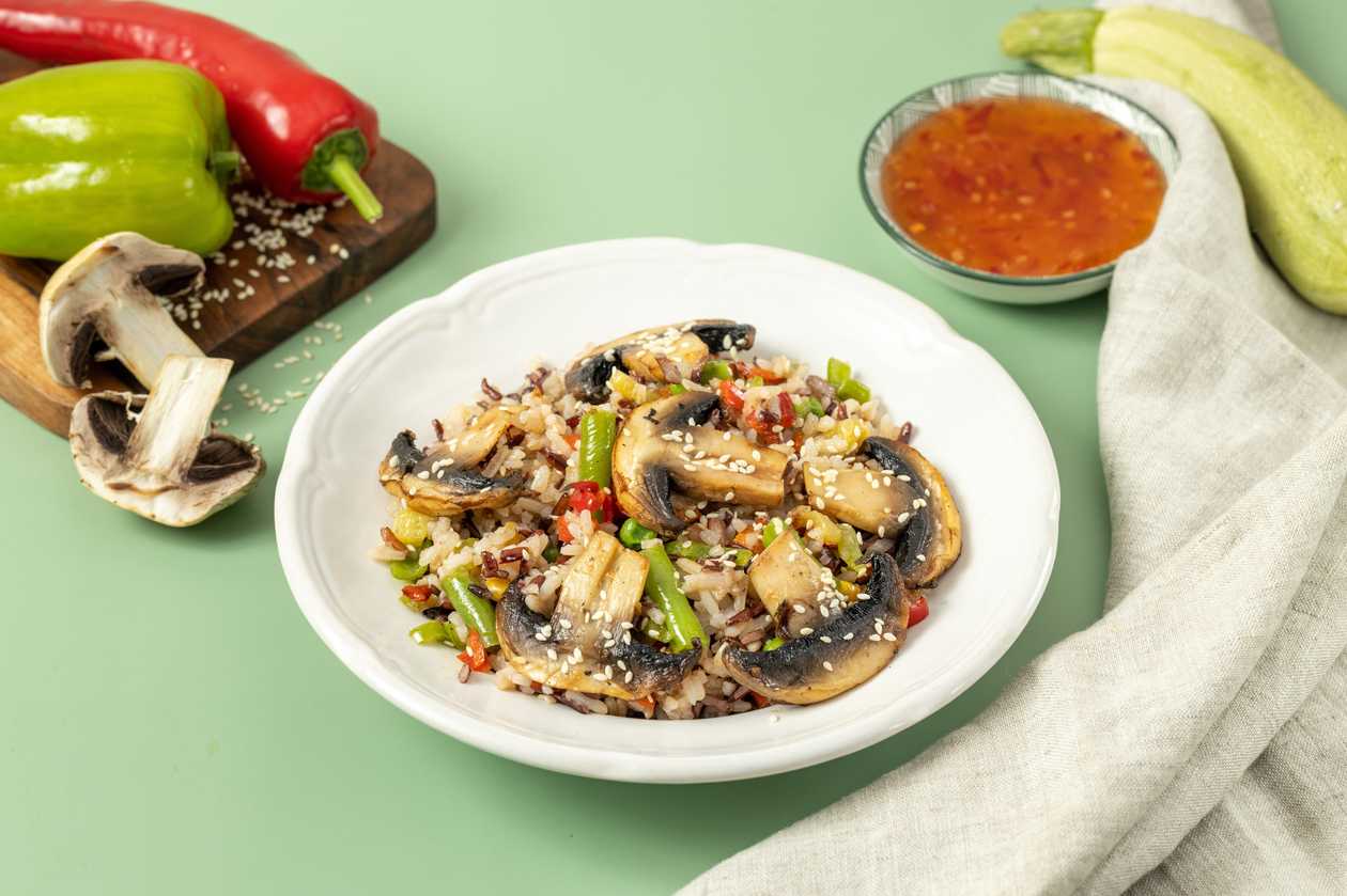 Rice with Mushrooms