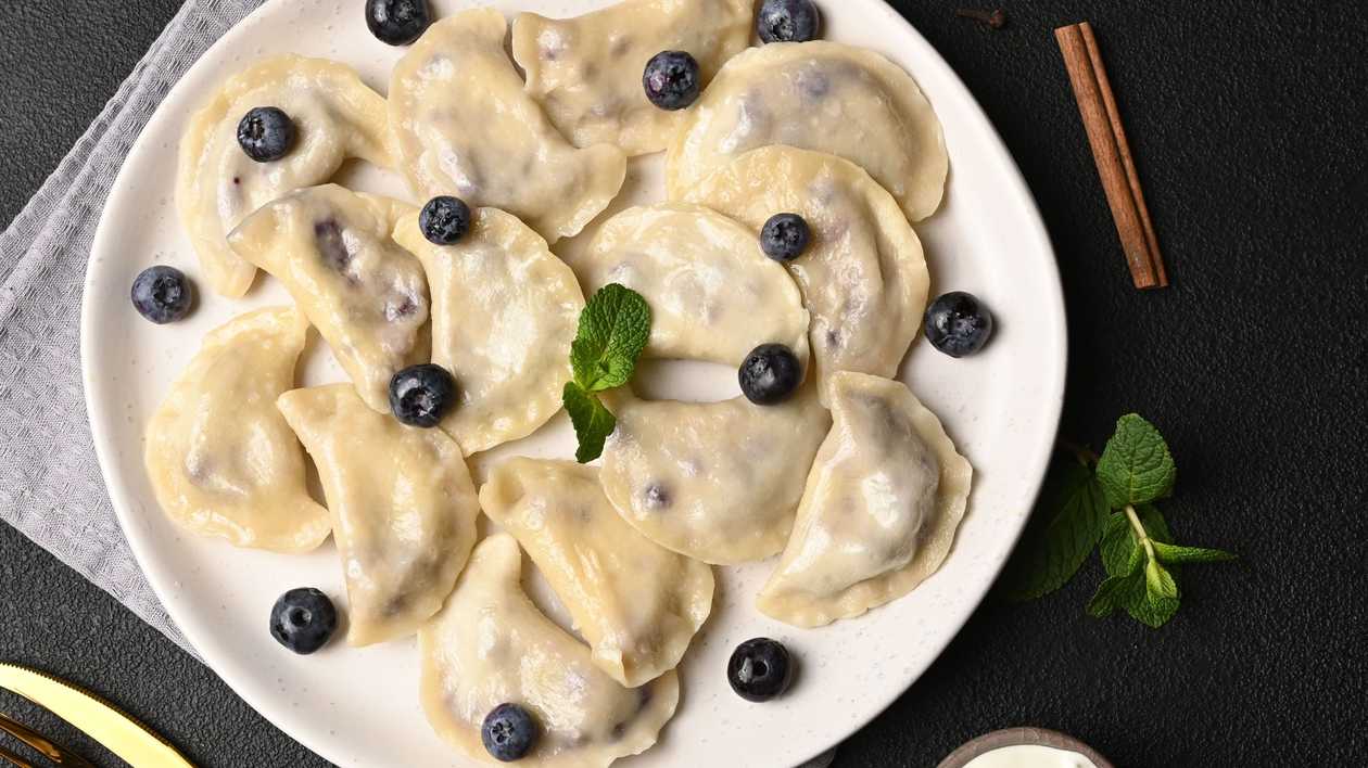 Blueberry varenyky 12pcs