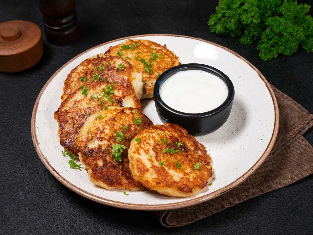 Potato fritters 2pcs