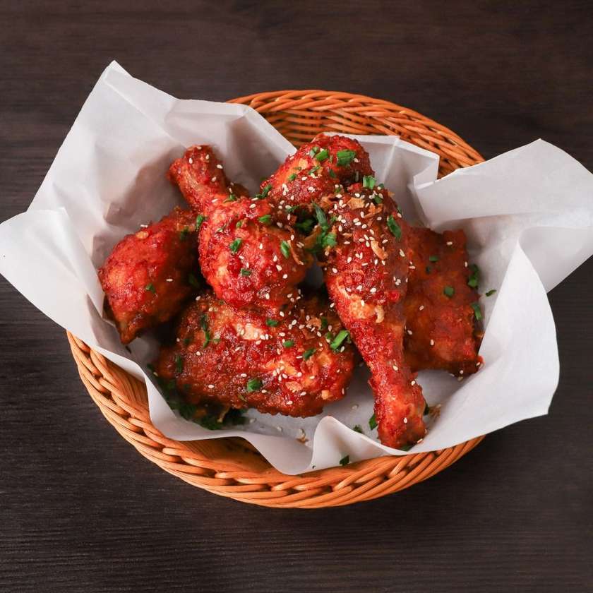 Fried Chicken with Sweet Chili Sauce