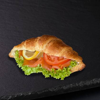 Croissant saumon