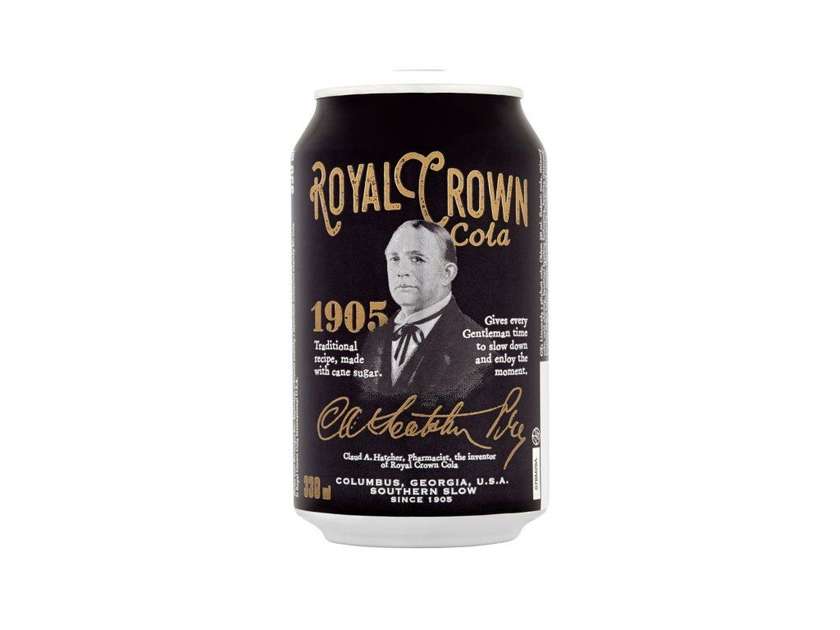 Royal Crown Cola, can