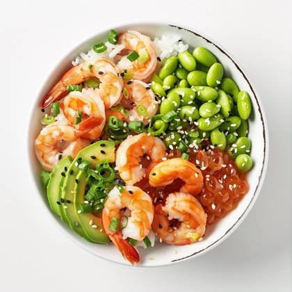 Bubba&gump poké bowl hoisin