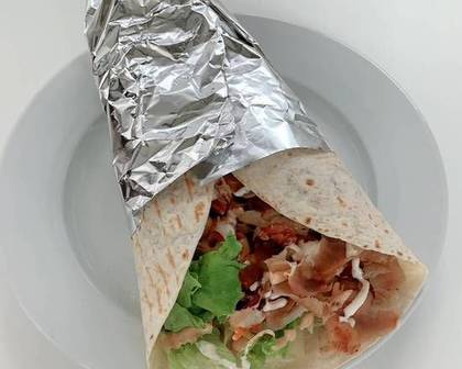 Durum Kebab Meal with Drink