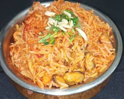 Seafood Biryani