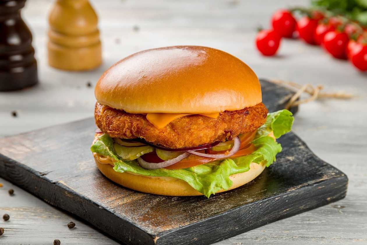 Chicken Sweet Potato Burger