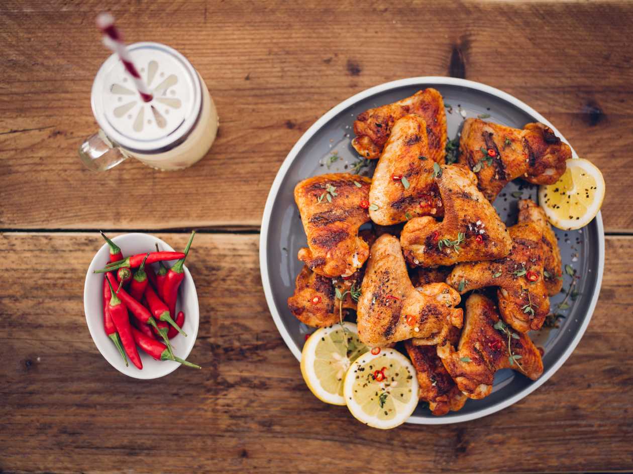 Hot & Spicy Chicken Wings