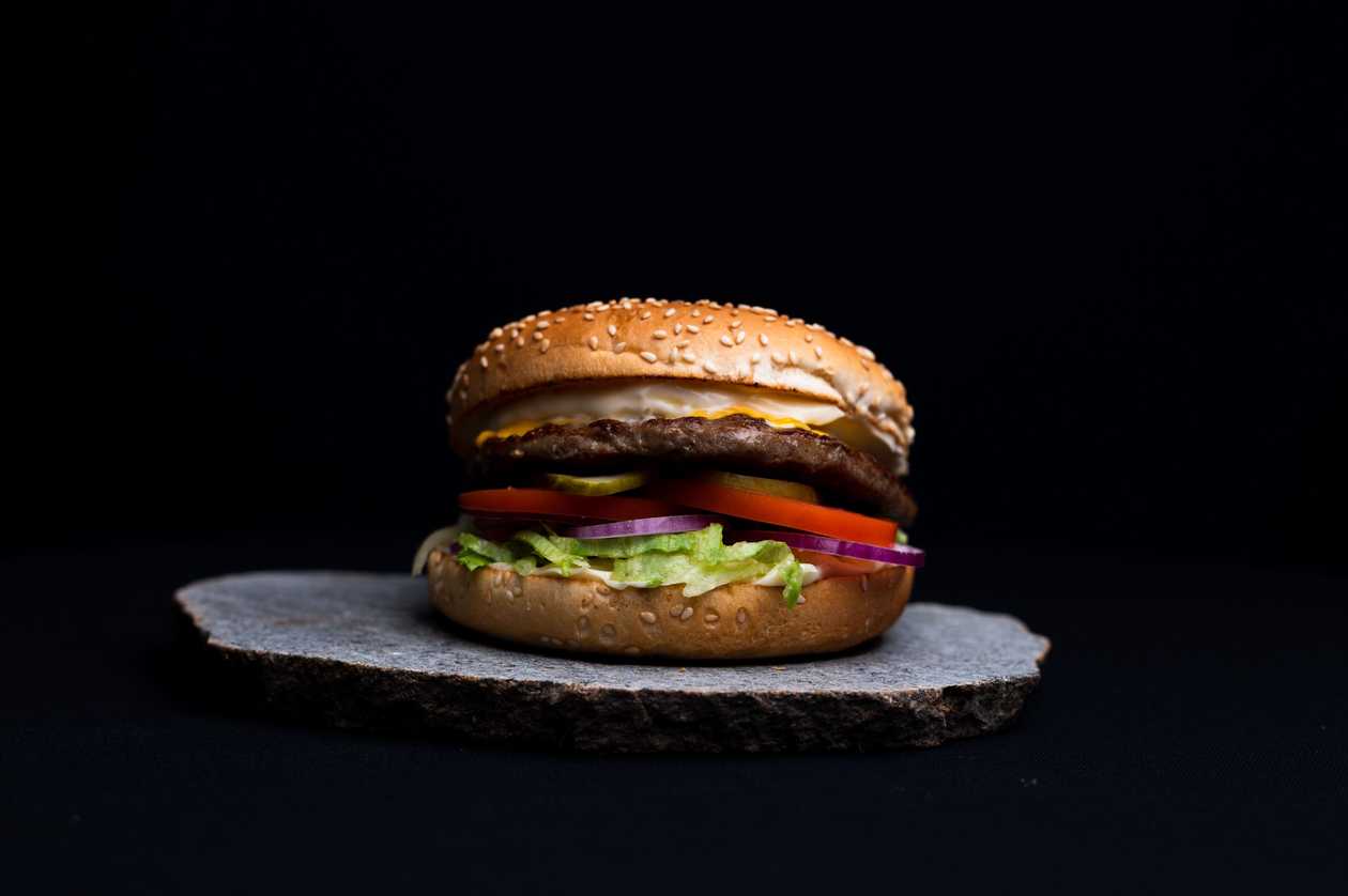 Grillburger eine