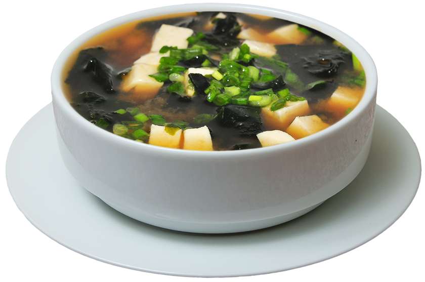 Miso polévka tofu