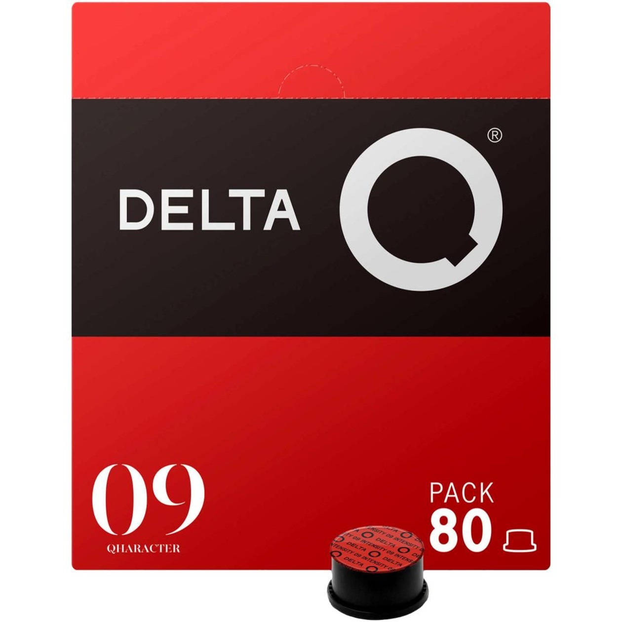 Cápsulas Café Qharacter Delta Q 80 un