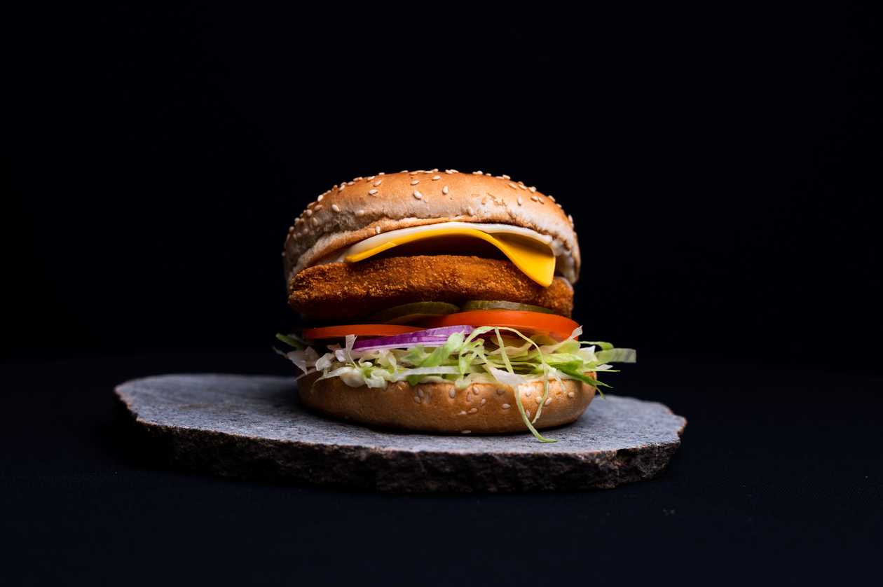 Vegetarian burger