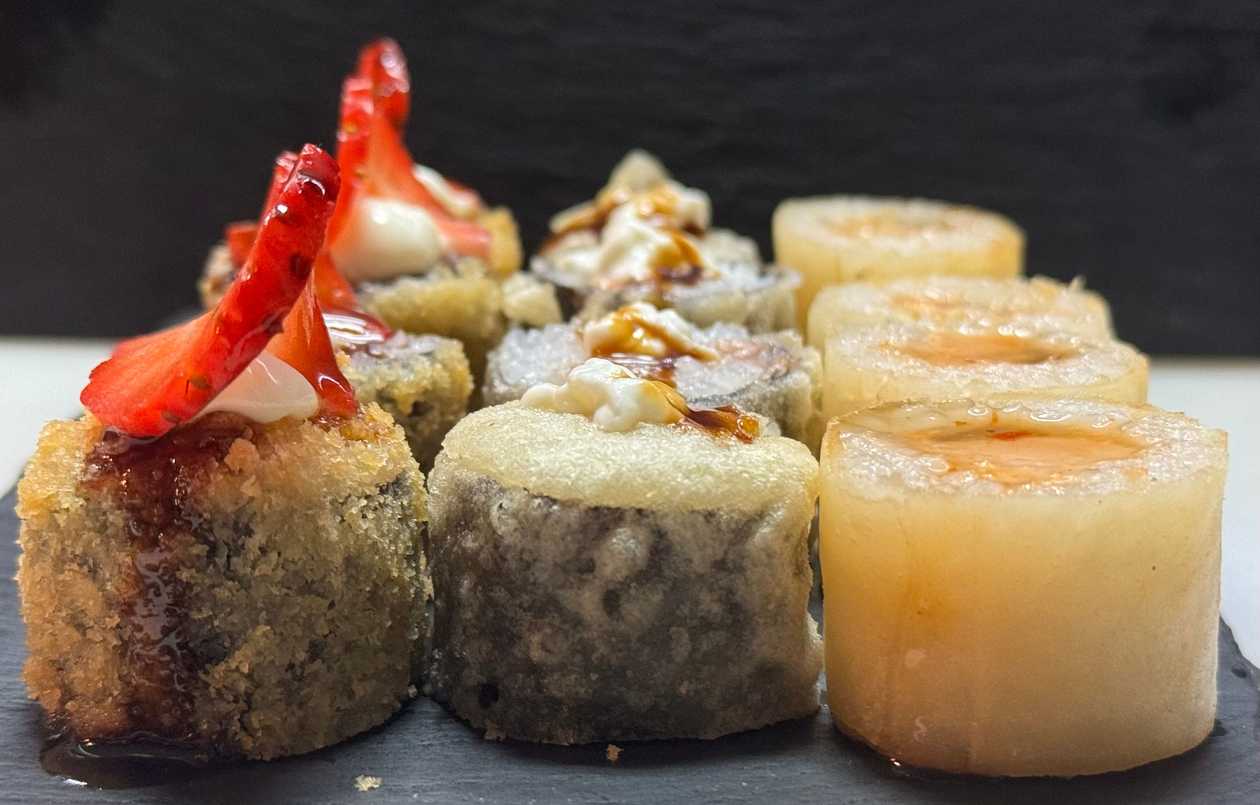 Sushi Frito Combinado 24 Peças
