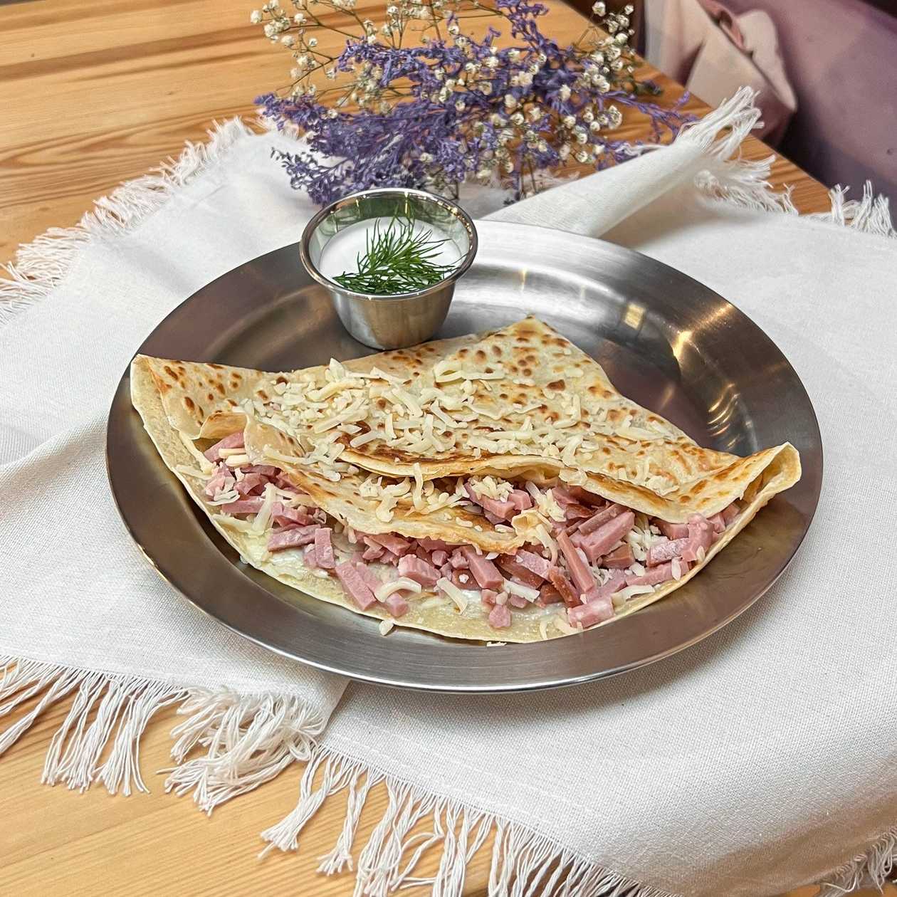 Pannkoogid singi ja juustuga
