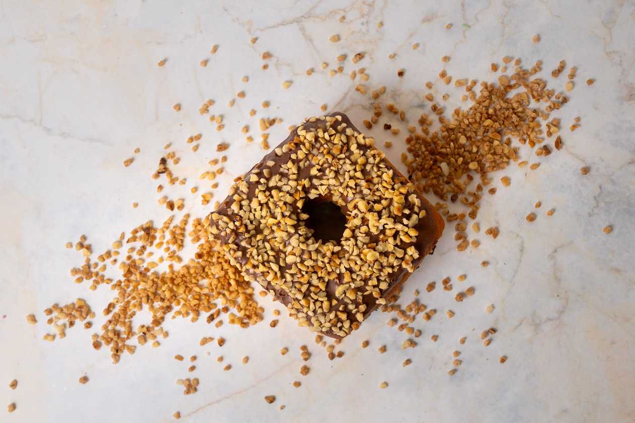 Nutella & Nuts Donut