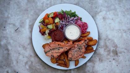 Grilled Salmon Large