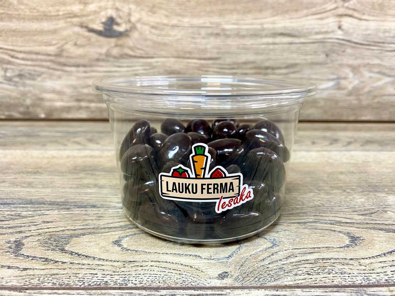 DRAŽEJAS AR MANDELĒM TUMŠĀ BEĻĢU ŠOKOLĀDĒ [ 250 G ]