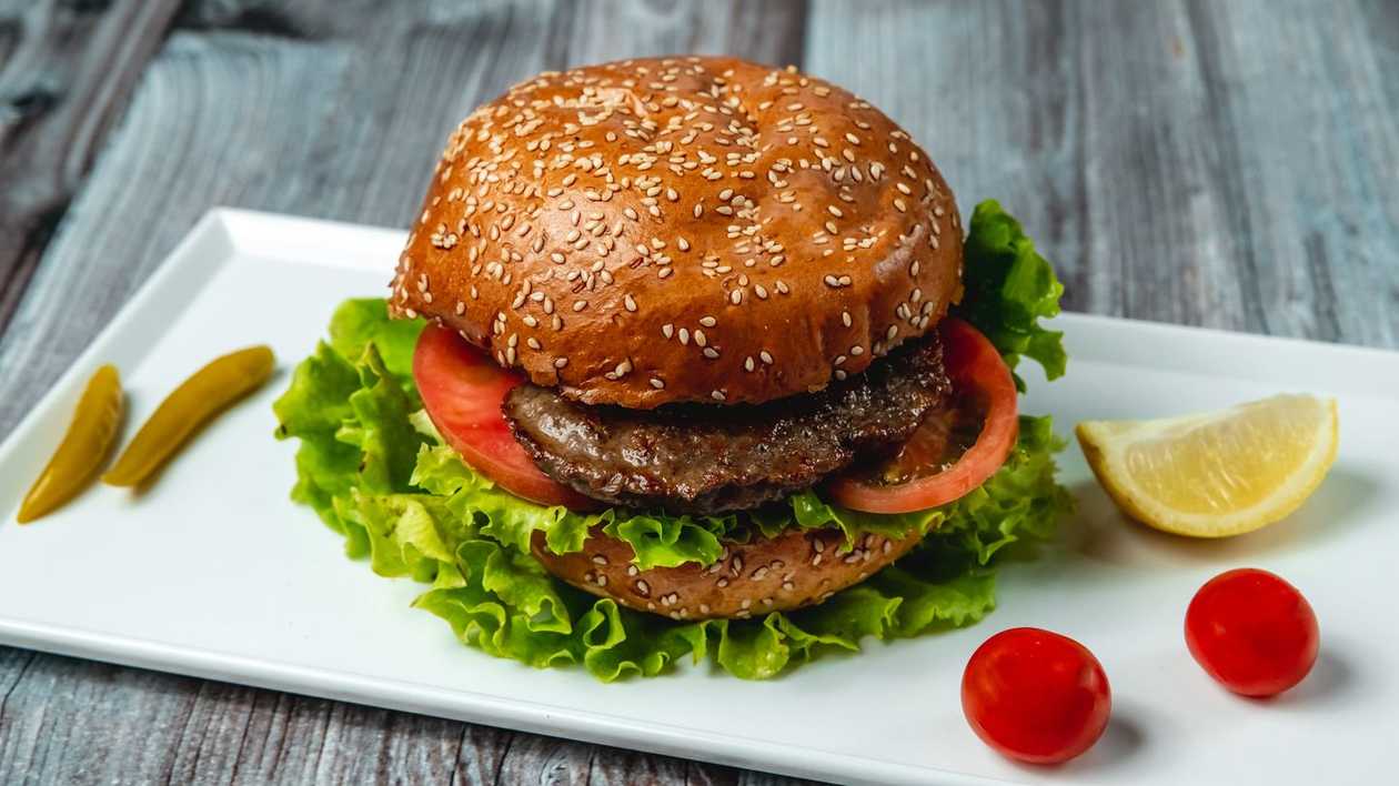 Burger ət
