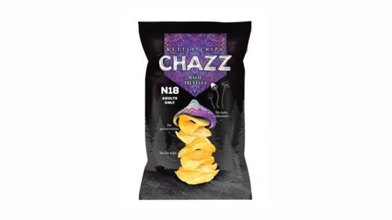 Chazz potato chips with truffles, 90 g