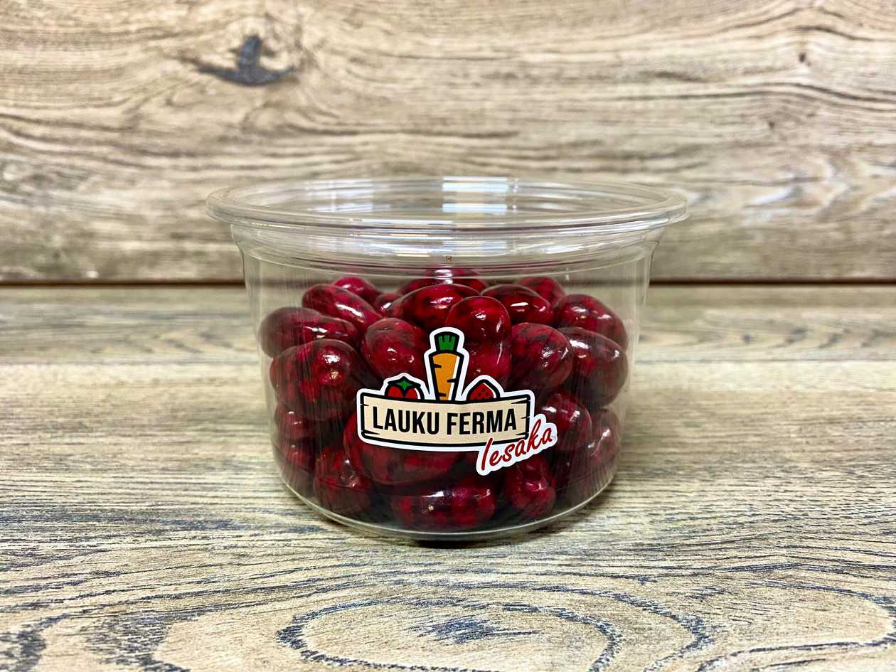 GRANĀTĀBOLU DRAŽEJAS AR MANDELĒM BALTĀ BEĻĢU ŠOKOLĀDĒ [ 250 G ]