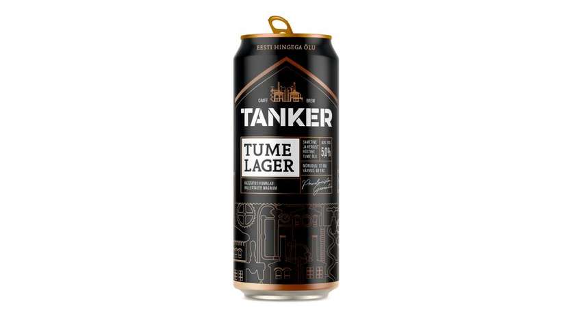 Tanker Tume Lager 5% 0.5 l