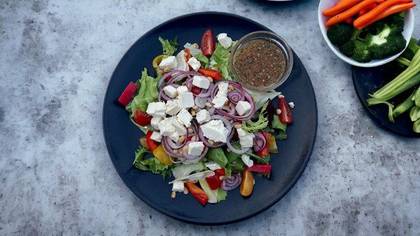 Balsamic Salad (without Meat)