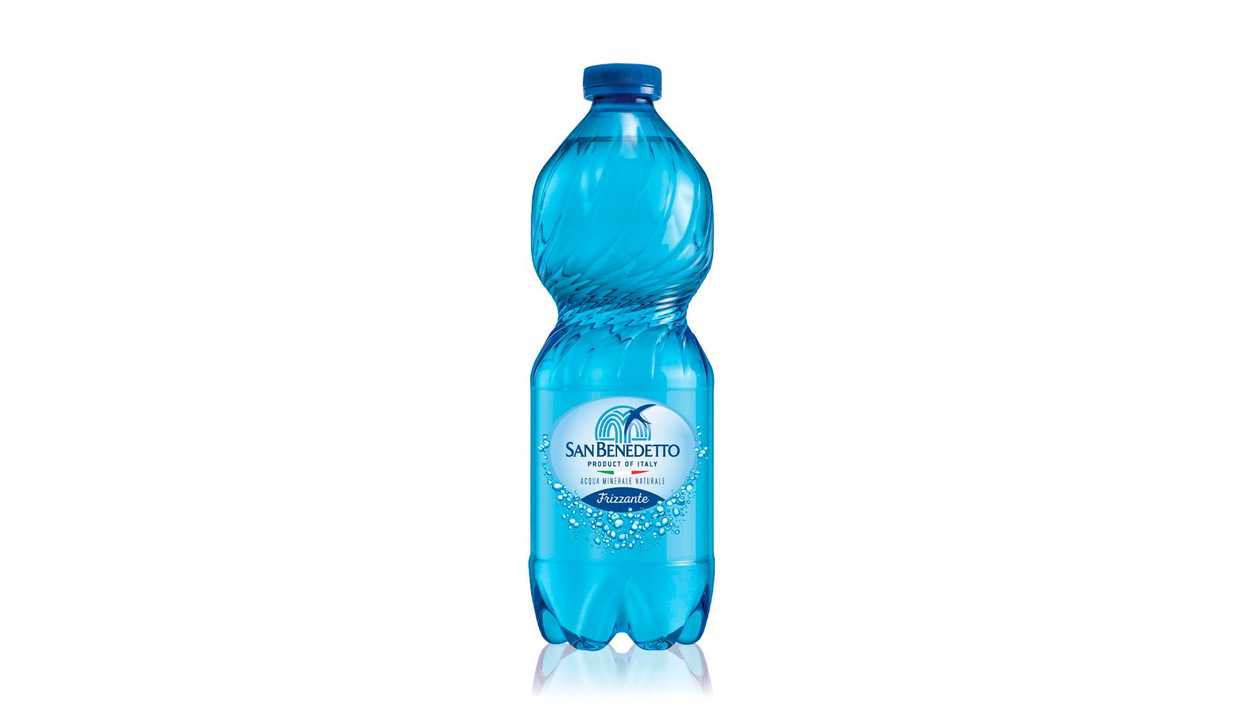 "San Benedetto" sparkling mineral water