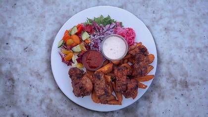 Grilled Pork Shashlik Large