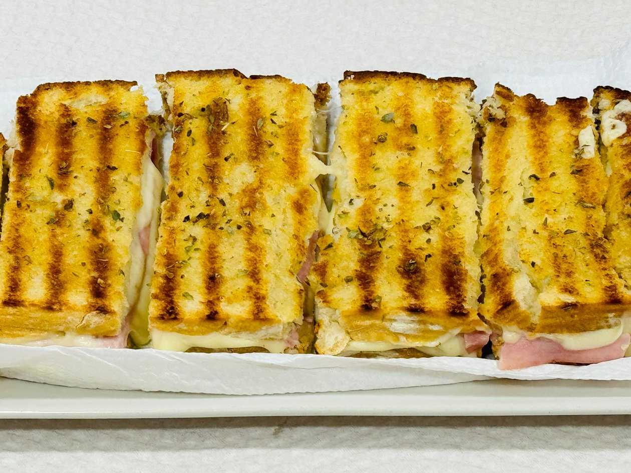 Grilled Ham and Cheese Sandwich