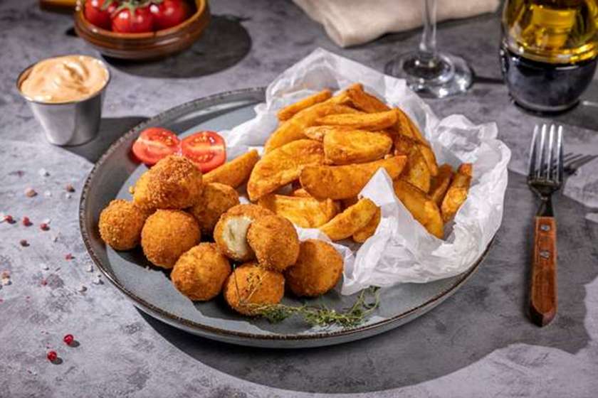 Cheese balls meal