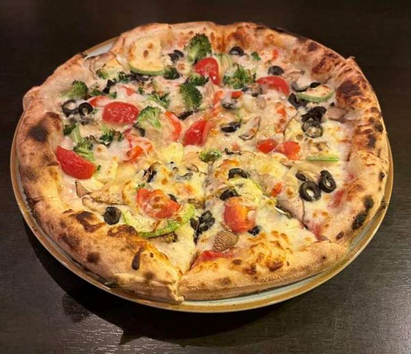 Vegetarian pizza