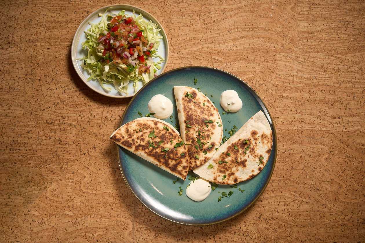Chili Beef Quesadilla