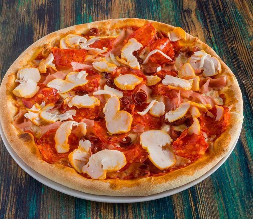 Pizza Quattro Carni 40 cm