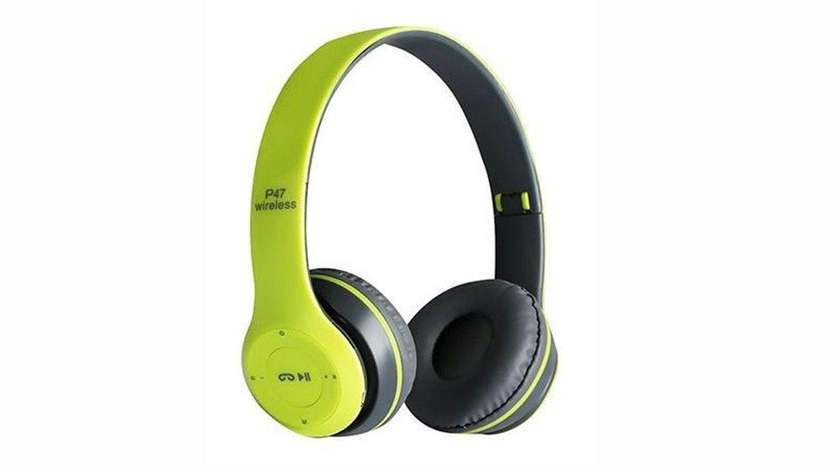 wireless headset P47 yellow