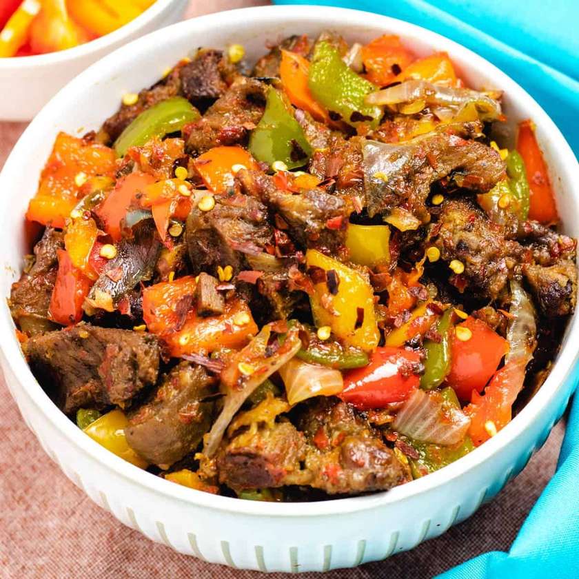 Goat Meat In Chili Sauce